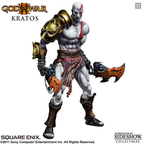 simpson parody kratos god of wars figures figure  resin