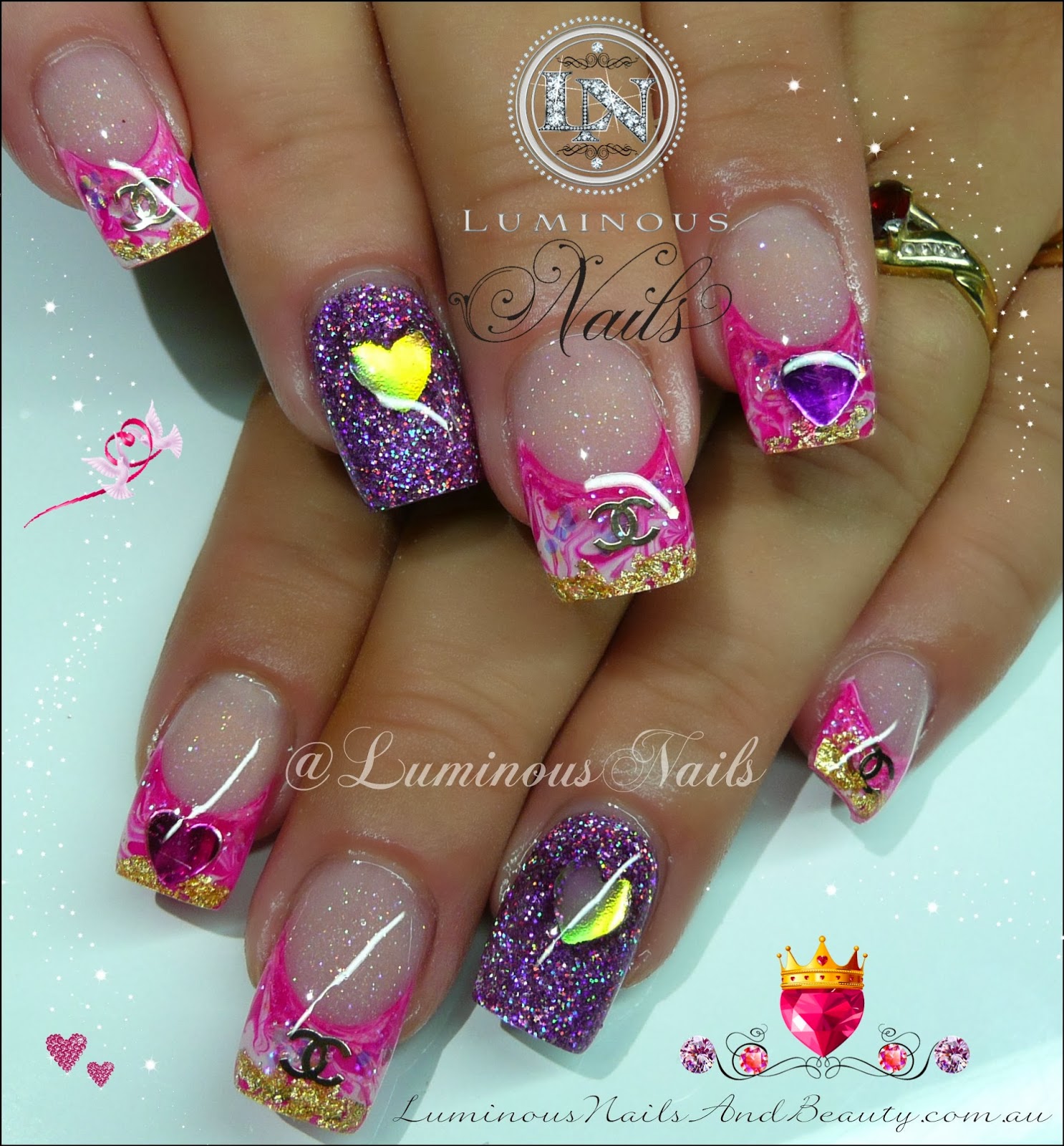 luminous nails