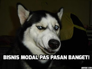 bisnis modal pas pasan bgt