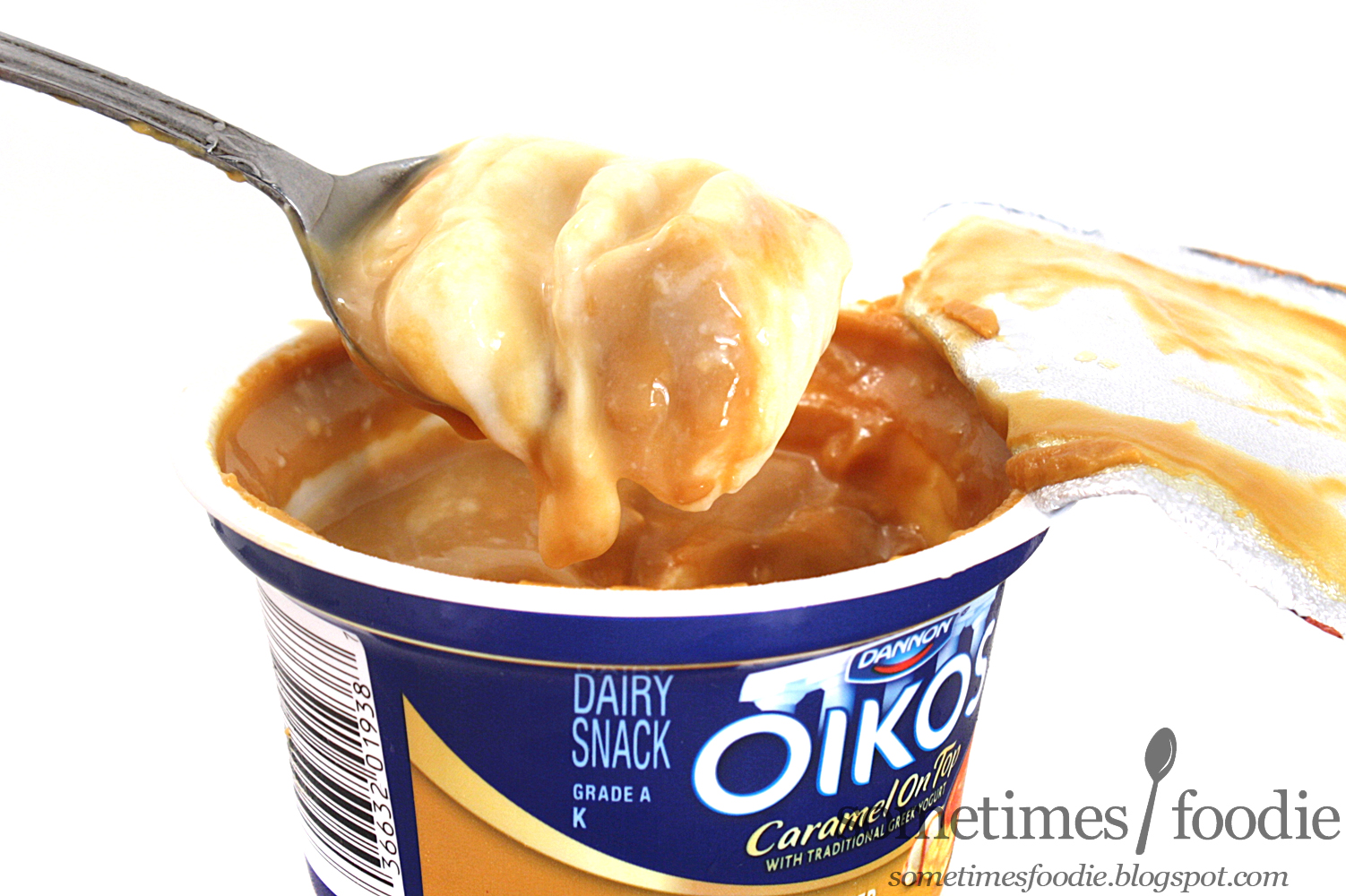 Sometimes Foodie Oikos Bananas Foster Greek Yogurt Wegman's Cherry