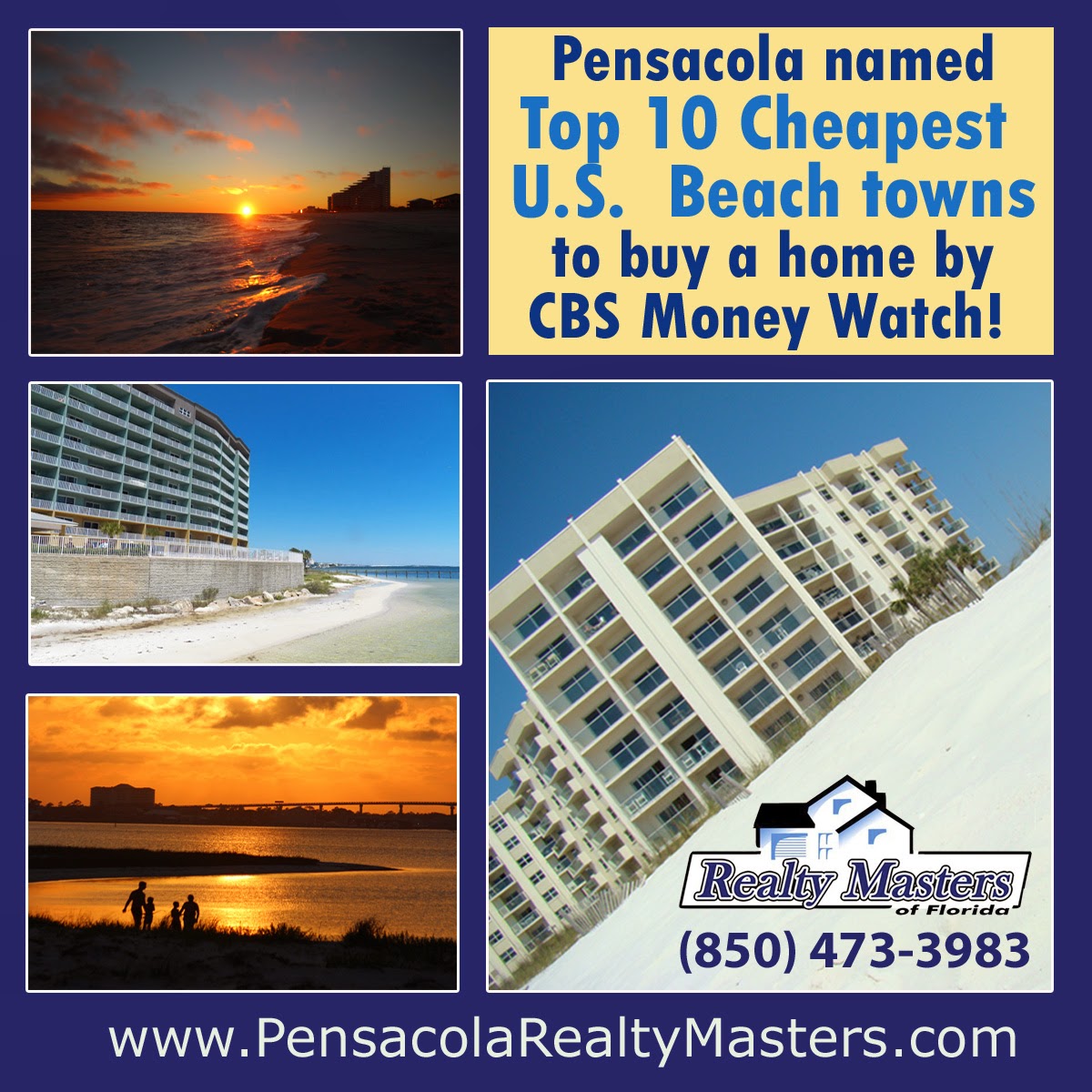 Pensacola Top 10 Cheapest US Beach Towns