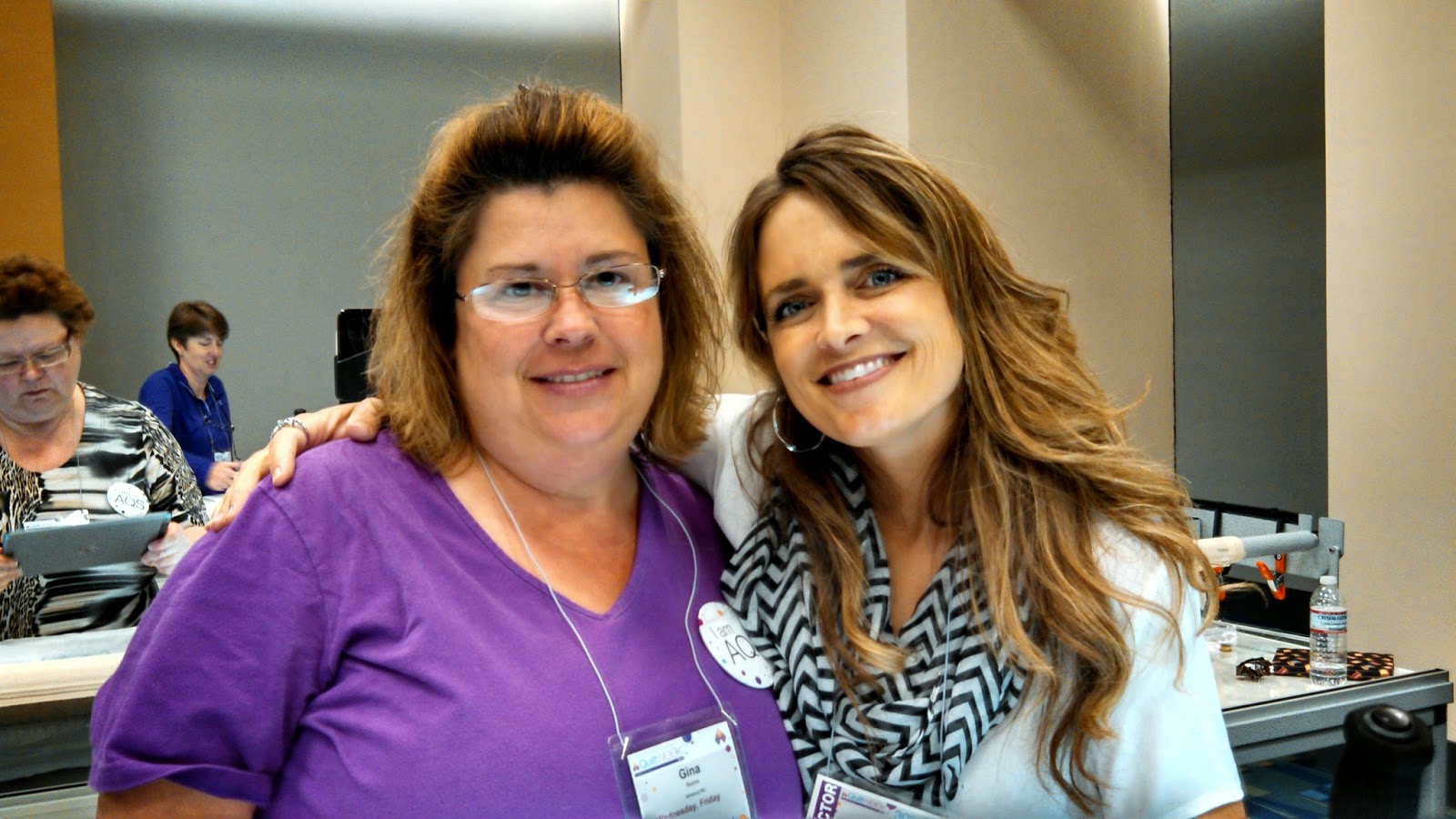 Just Quilted by Gina Boone AQS Quilt Show in Charlotte, NC