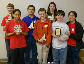 Montgomery Catholic's MathCounts Team Advances to State Competition 1