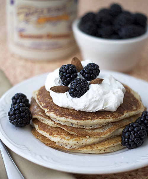 Almond Pancakes Heat Oven to 350