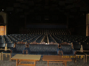 Normal seating in 420 capacity "New Auditorium" on 1st Floor of Gaiety Theatre..
