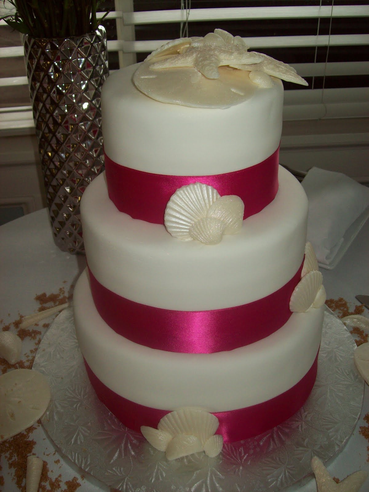 Brown Sugar Custom Cakes Seashell Cake