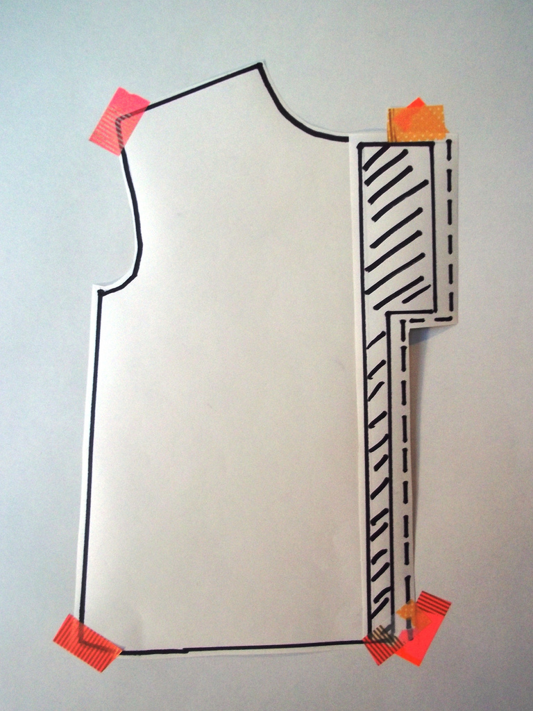 Jo sews Velcroclosure kids' apron + tutorial!