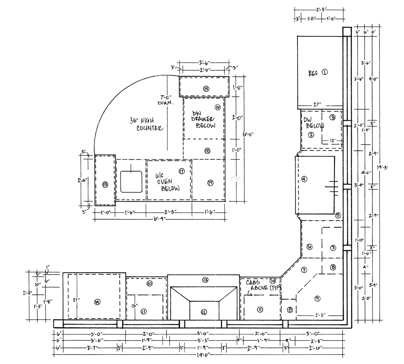 Kitchen cabinets portland Kitchen Floor Plans