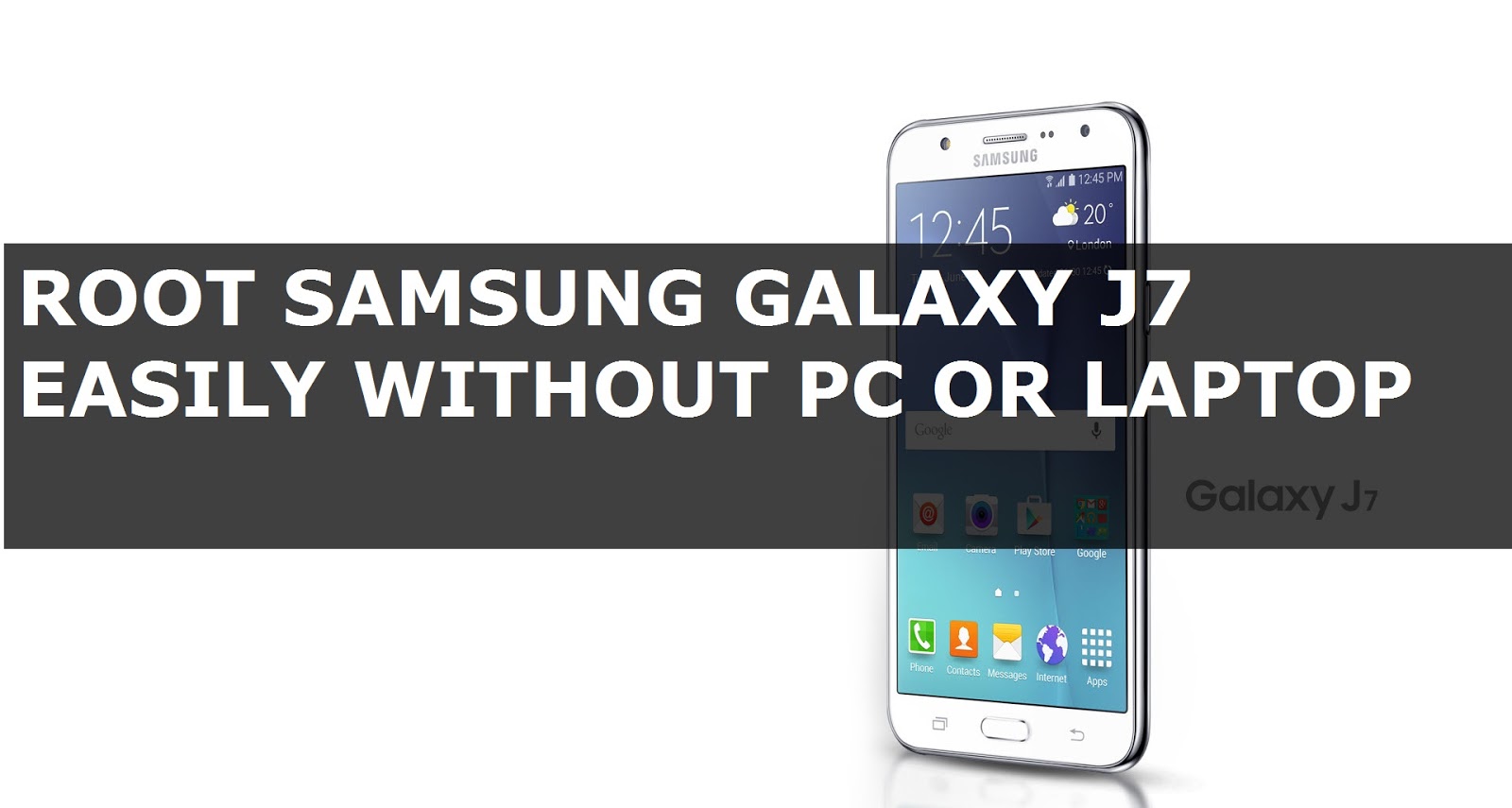 Phone Rooting Android Phone Without Pc root samsung galaxy j7 easily without pc techsliper gadget today in this post i am going to share the steps of how phone use pcthat is just with