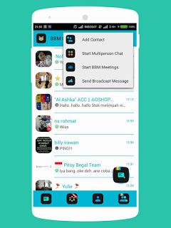 Bbm New Flat Light v.2.10.0.30 Apk Bbm New Flat Light v.2.10.0.30 Apk