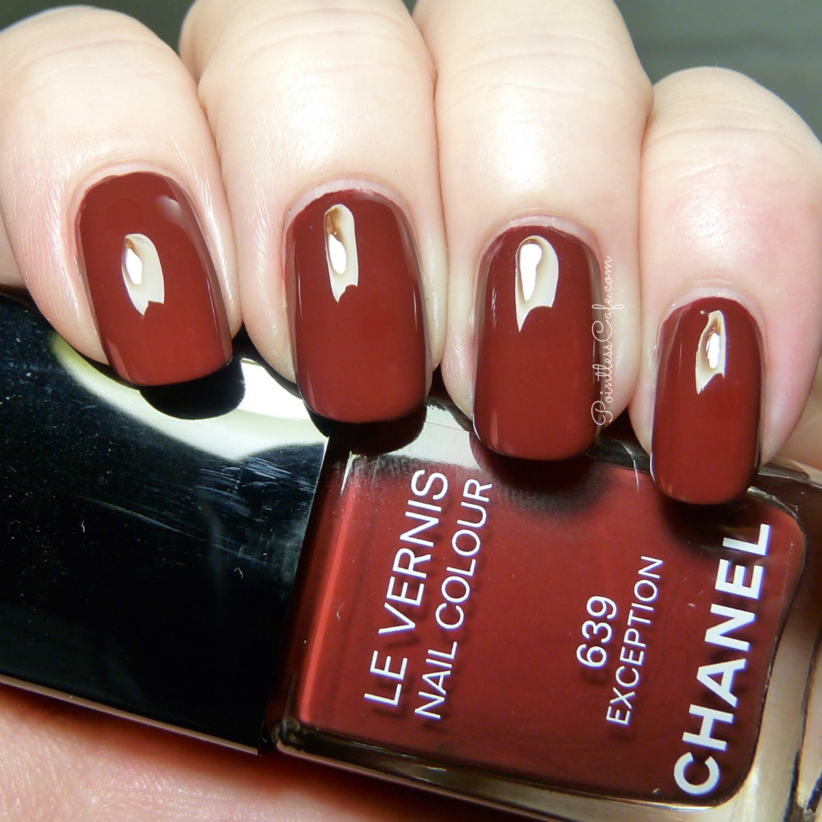 Chanel Exception: Swatches and Review - More Marsala!, Pointless Cafe