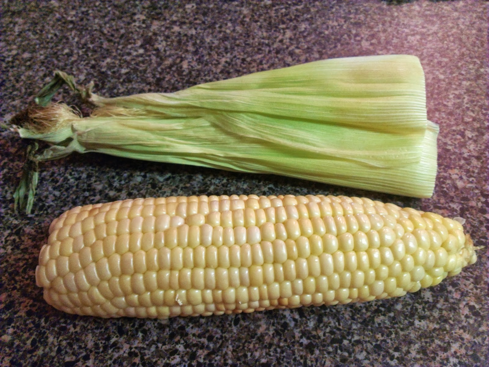 The Hungry Hood How to remove corn from the husk and cook it all at once!