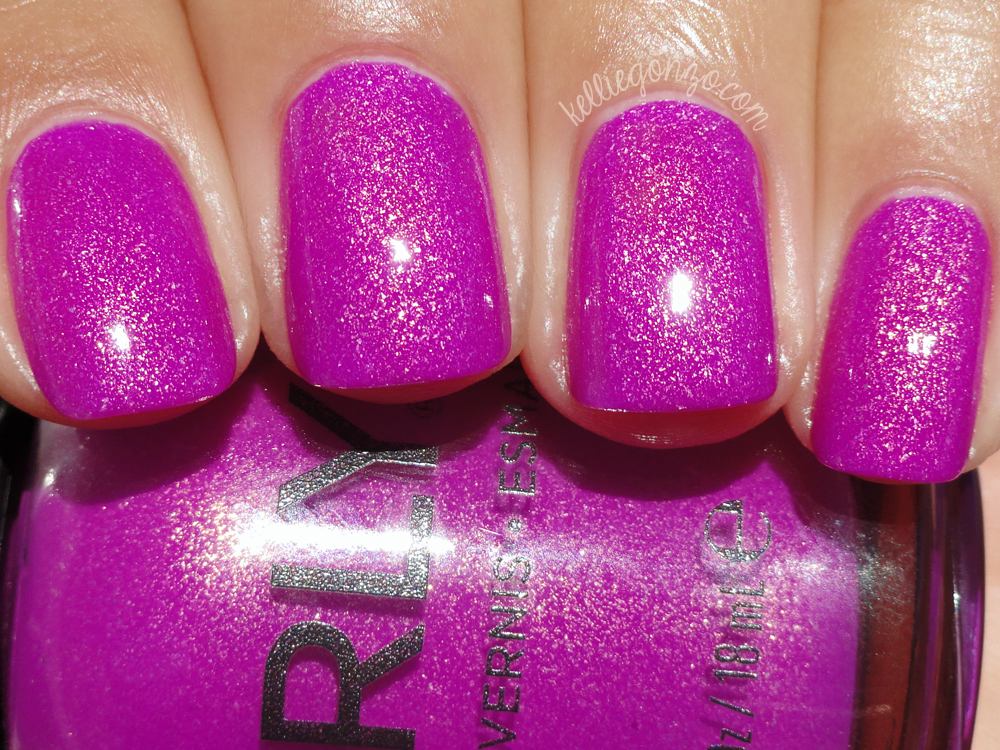 Orly Hot Tropics purple baked collection