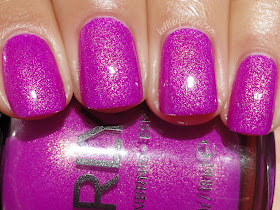 Orly Hot Tropics purple baked collection