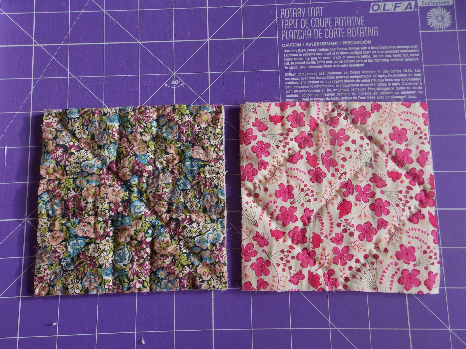 Liberty Dear Jane Quilt As You Go Tutorial