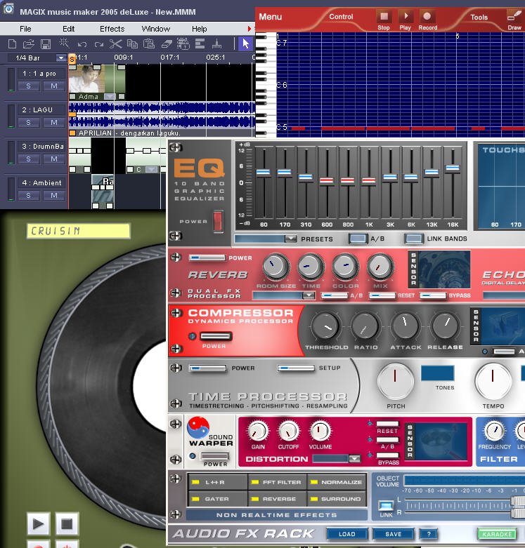 MUSIC MAKER DELUXE 2006 music maker deluxe 2006: