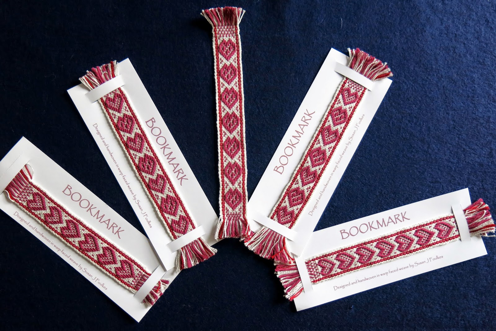 Durham Weaver Weaving Hearts