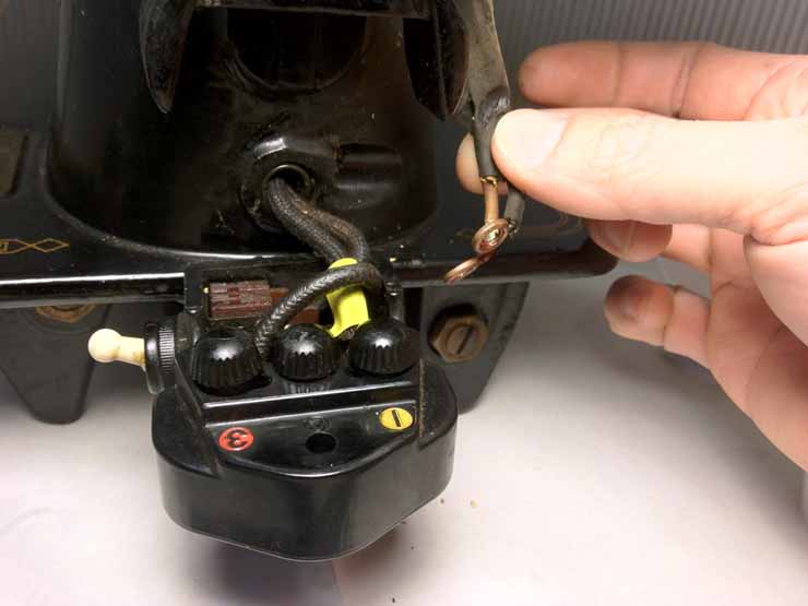The Vintage Singer Sewing Machine Blog How to Rewire a Potted Motor