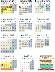 Calendario escolar 2017-2018