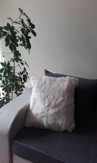 Rabbit pillow 50x50 cm / Kaninkissn 50x50 cm