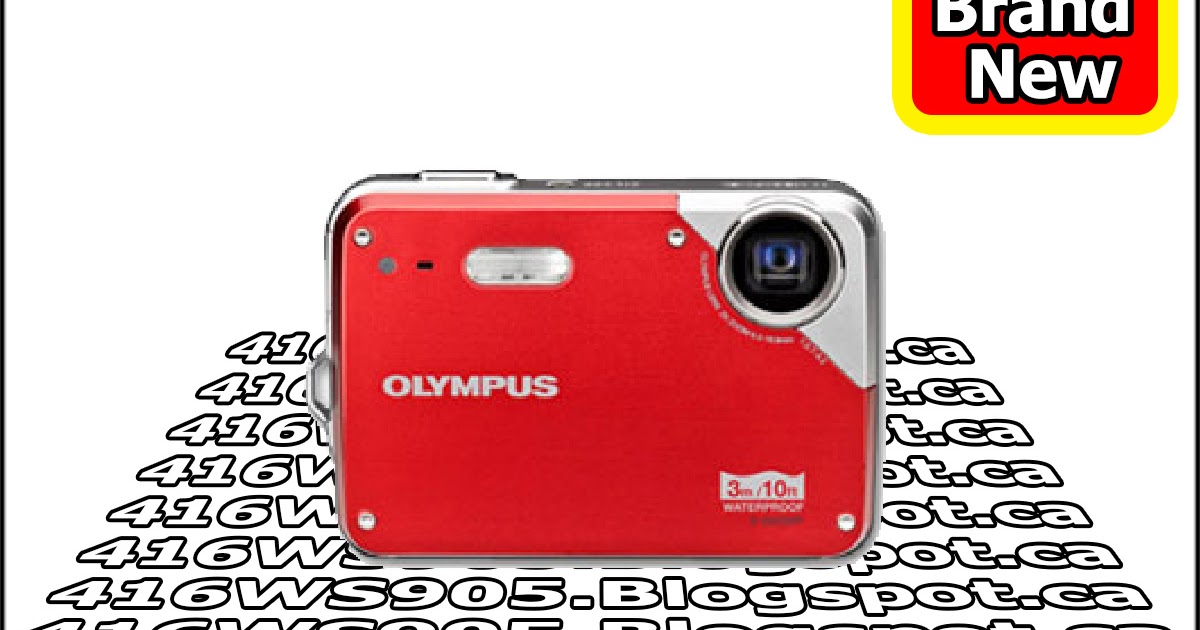 [New] Olympus X560WP 10 Megapixel Waterproof 3X Optical Zoom Digital Camera Red 416WS905