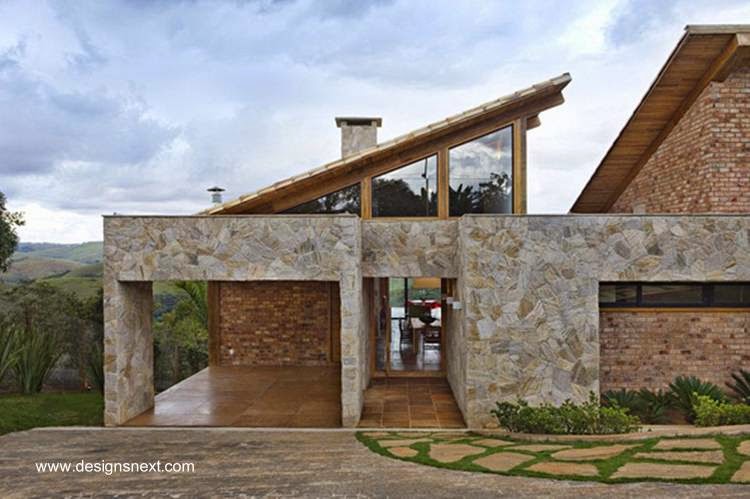 Arquitectura de Casas: Casas de piedra natural de distintas épocas.