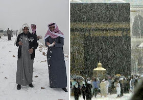 Salju di Thaif dan Hujan di Makkah