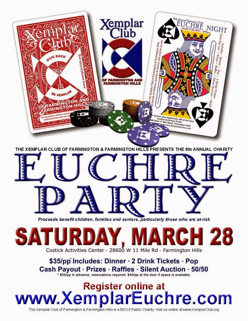 EuchreFun FREE Euchre Score Cards & Rotations Euchre Tournaments in Detroit Area Euchre
