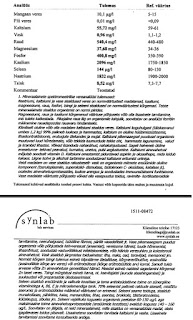 mineraalainete analüüsi tulemused