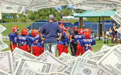 Gambling on youth football in south florida