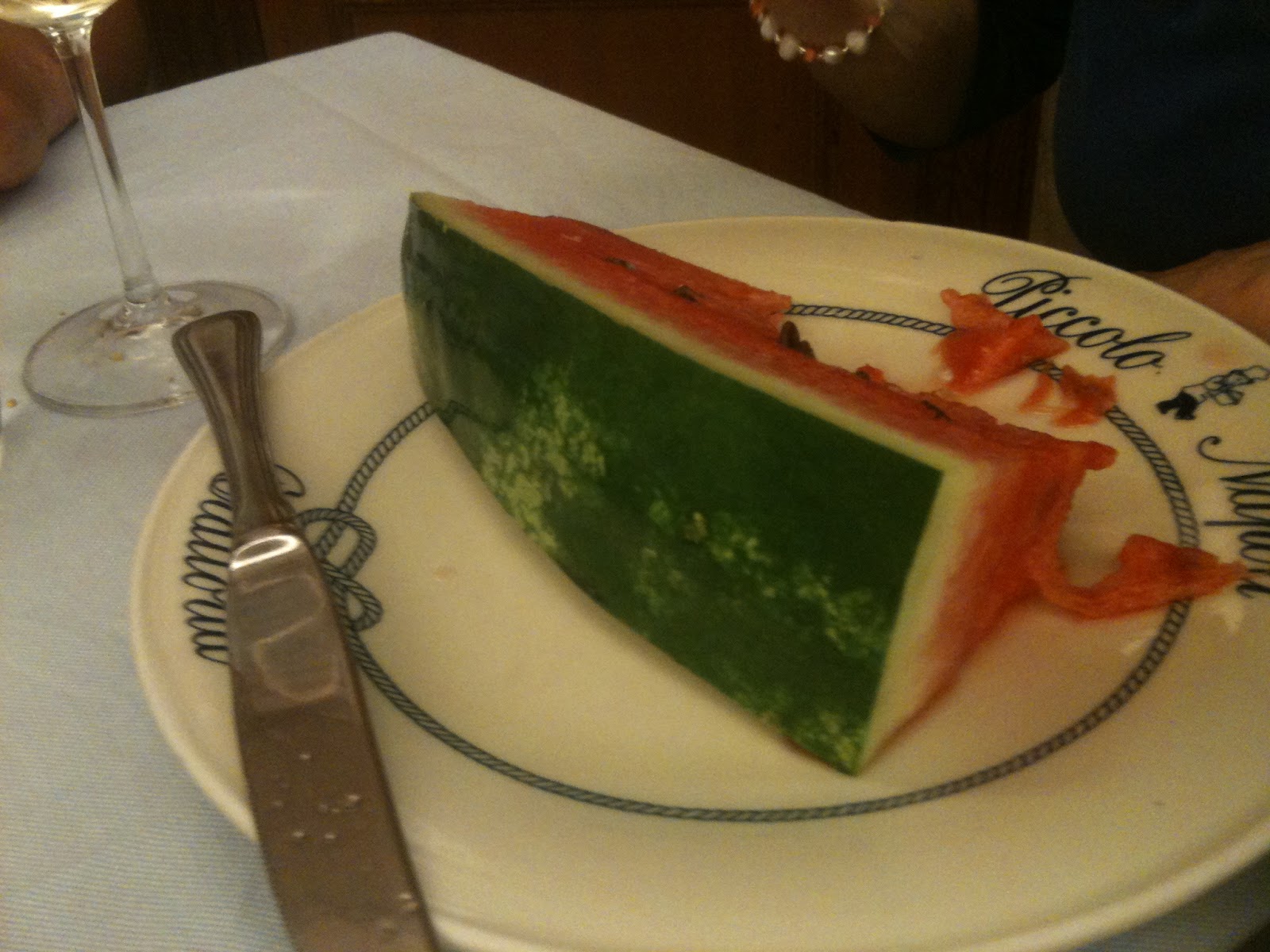 Wandering Voyager Dinner at Piccolo Napoli in Palermo