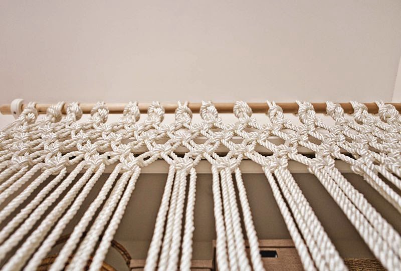 HOME & GARDEN DIY Faire soimême un rideau en macramé