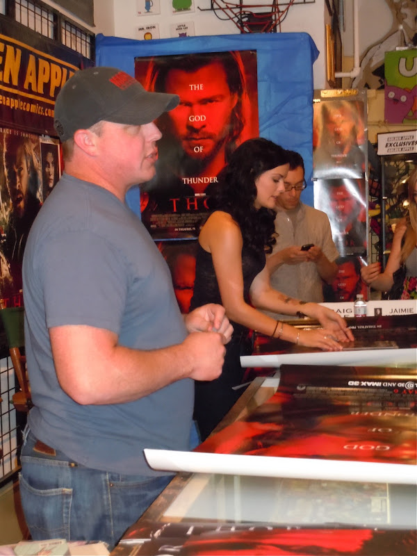 Sif Jaimie Alexander Thor movie signing