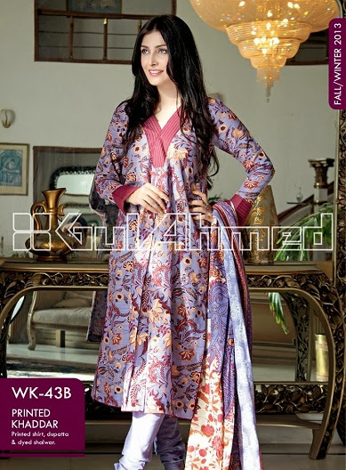 Gul Ahmed Fall Winter Dresses Collection 2013-14 For Women & Men`s Gul Ahmed Fall Winter Dresses Collection 2013-14 For Women & Men`s