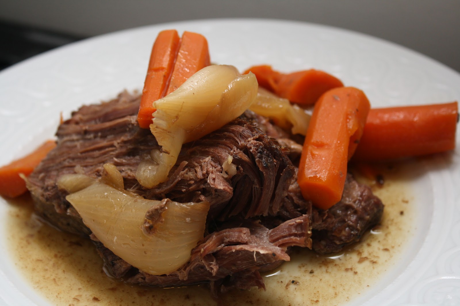 Kitchen Diaries Challenge 2013 Potroast Lamb Shoulder with Carrots