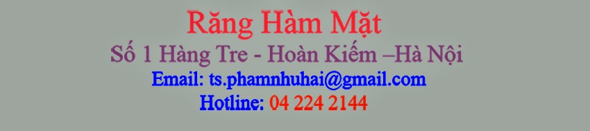 Răng hàm mặt Hà Nội