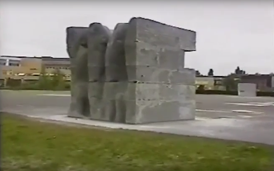 LIGHT CONCRETE SCULPTURE