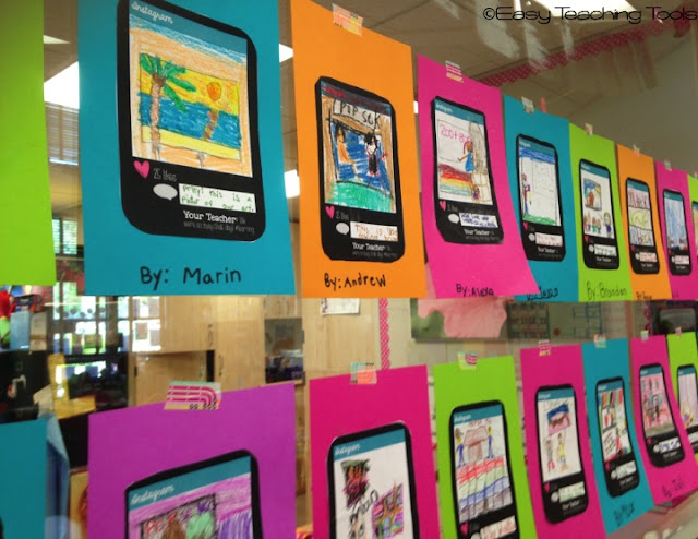 class instagram, parent communication, instagram in the class, social media in the class, class newsletter