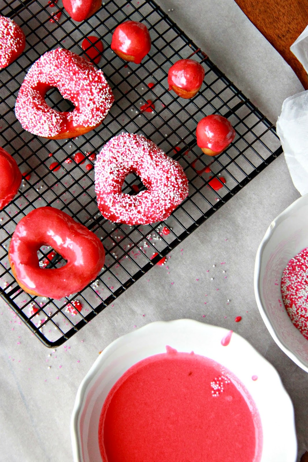 Larissa Another Day Strawberry Jello Glazed Donuts