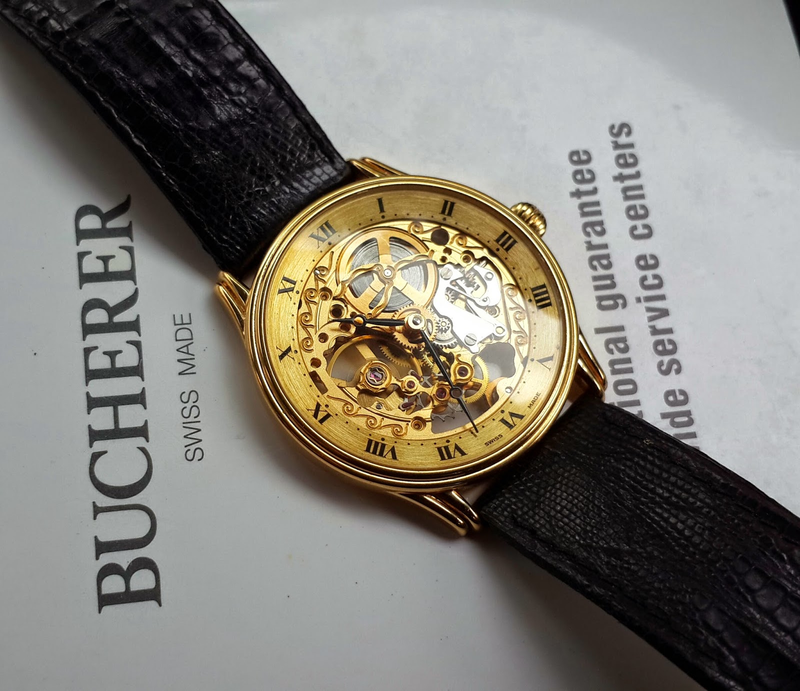 Just Ordinary Watch (S O L D) BUCHERER Skeleton Manual Winding