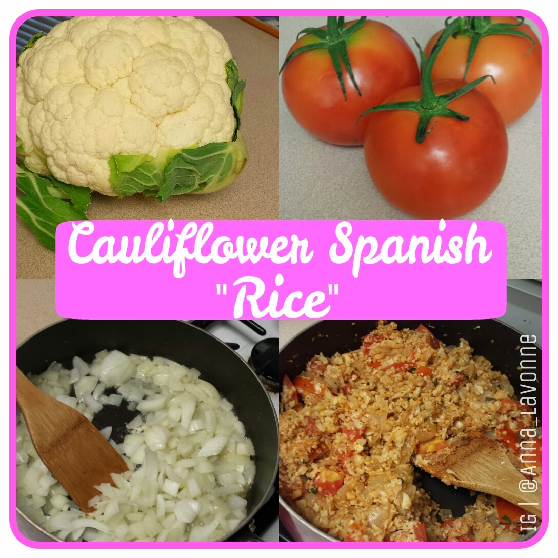 Anna Lavonne How to Make Cauliflower Spanish Rice
