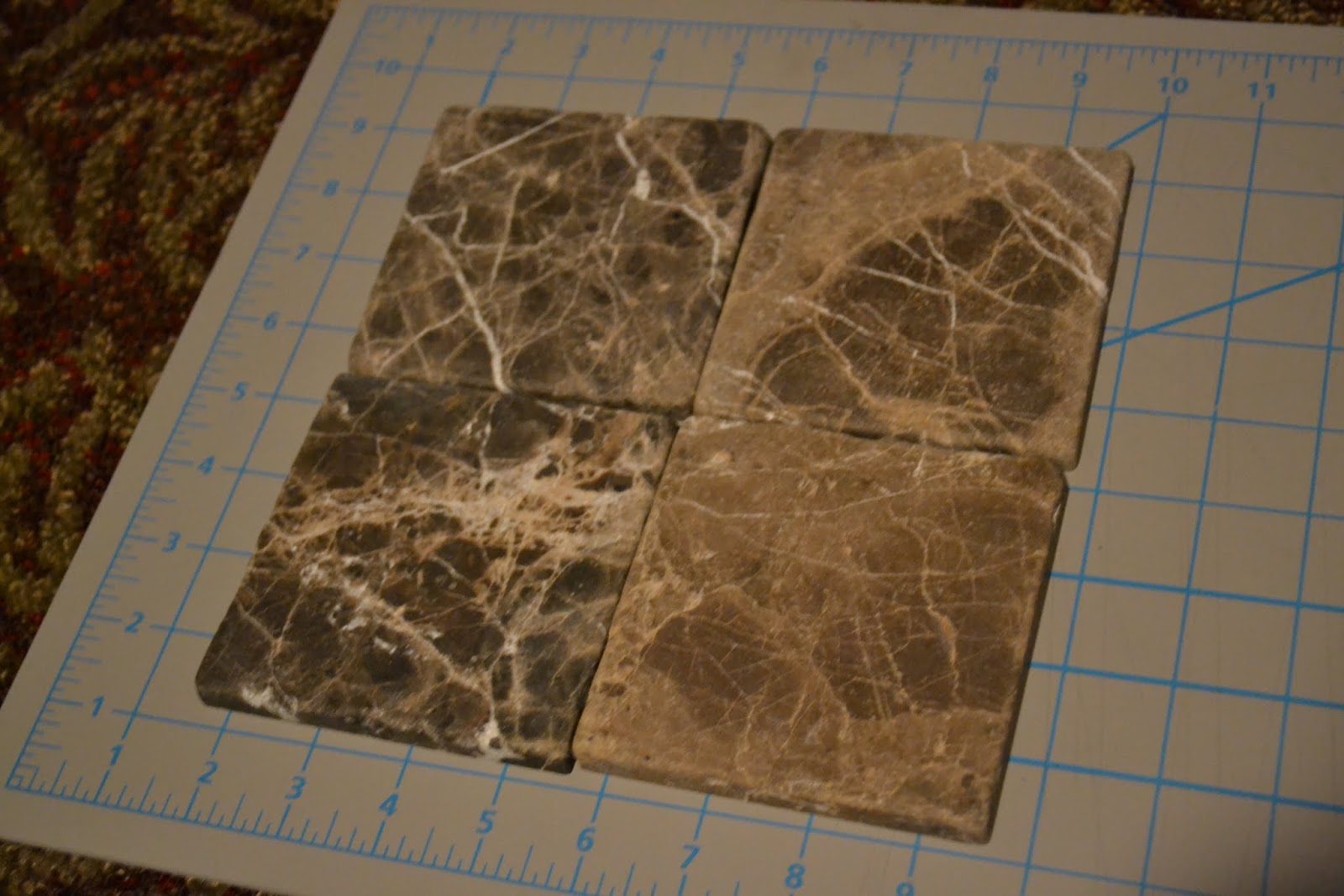 Architecture of a Mom How to Make Stone Coasters and Trivets
