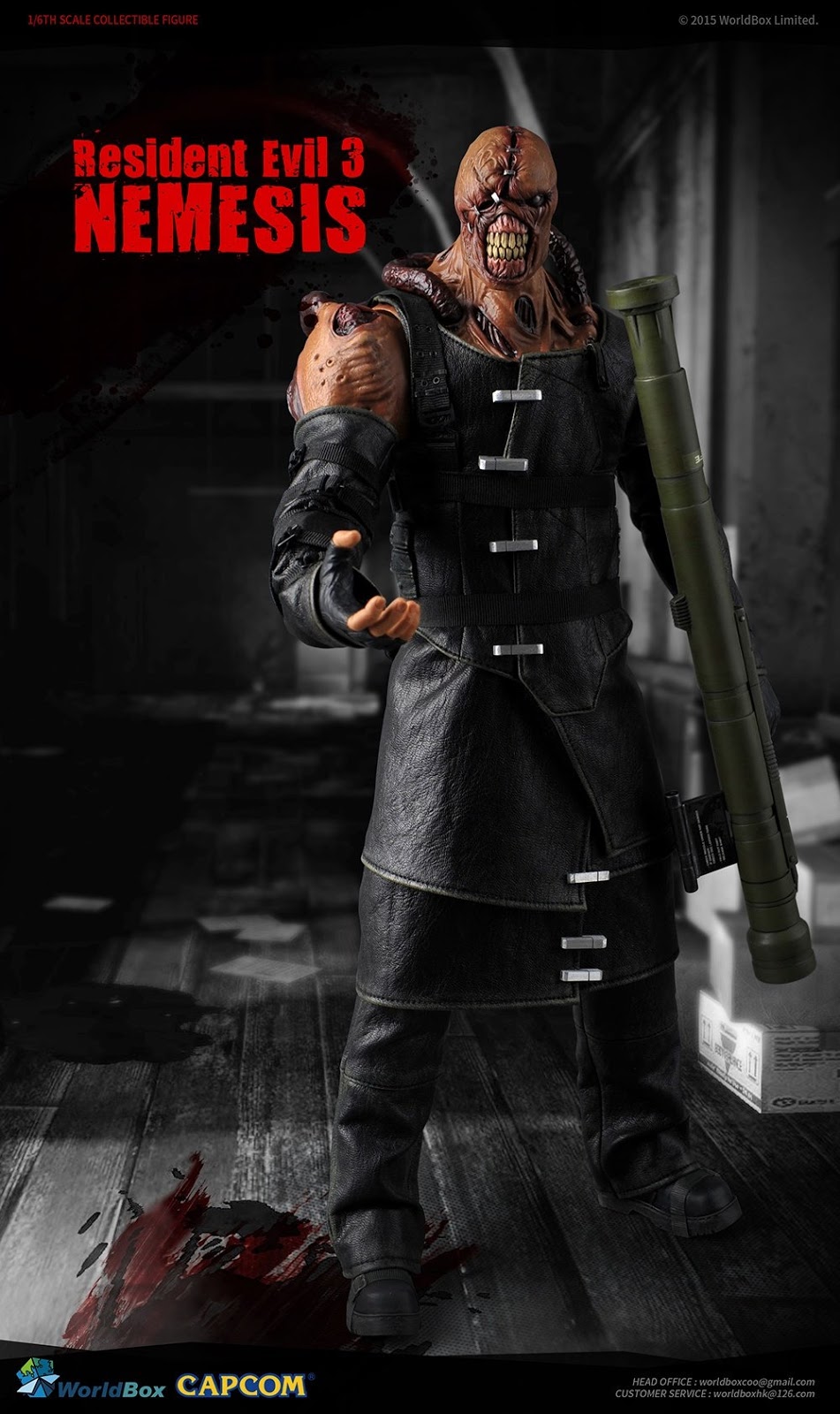 onesixthscalepictures World Box Resident Evil 3 NEMESIS Latest