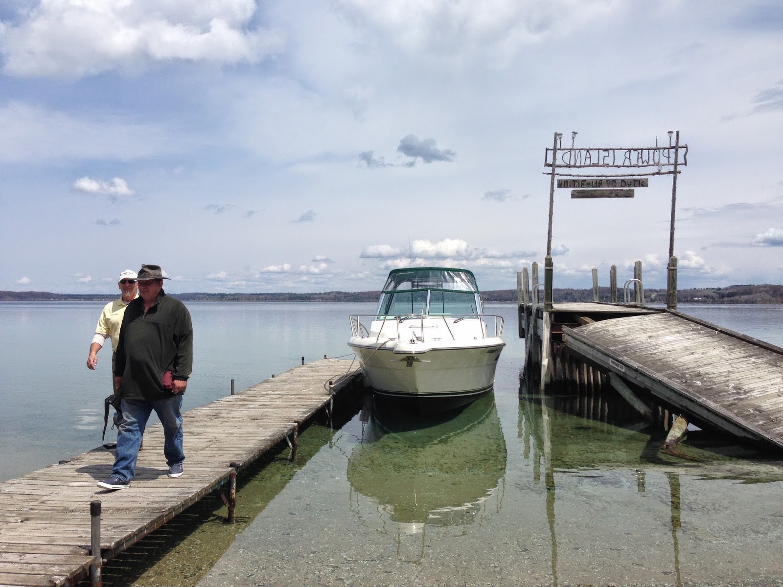 The Caching Bag Road to Traverse City Power Island