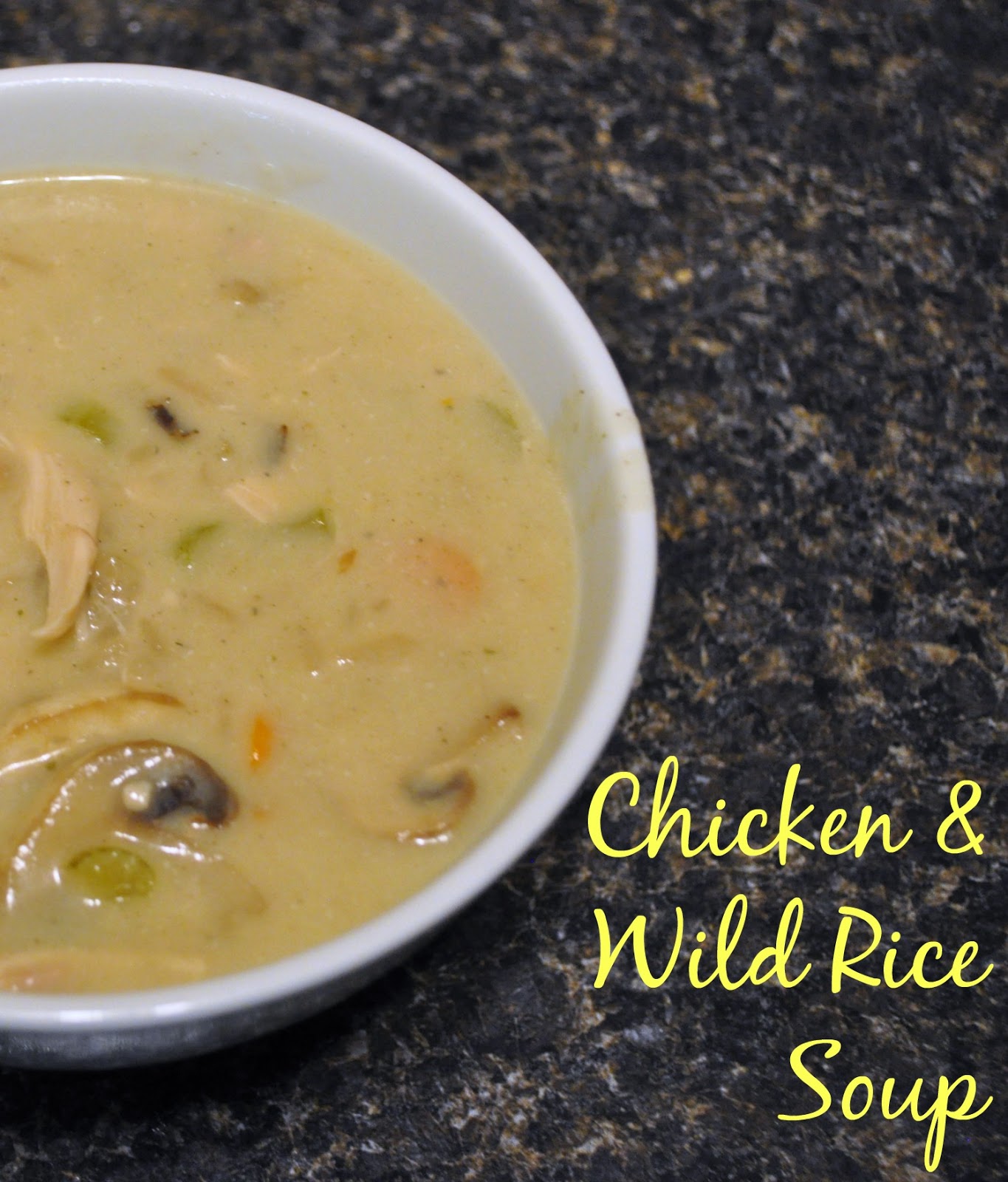 Recipe Creamy Chicken & Wild Rice Soup The Food Hussy!
