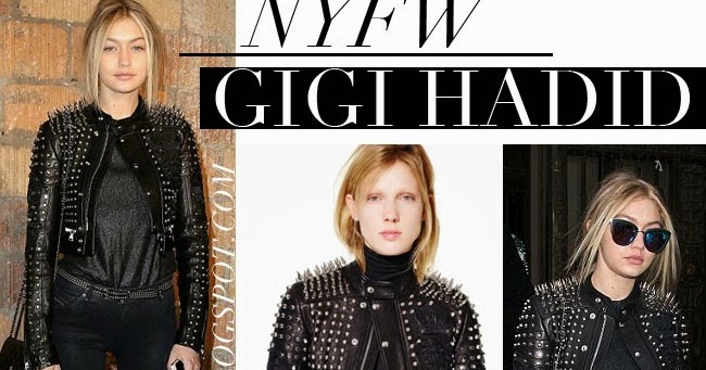 Star Style on X: Gigi Hadid wearing Chanel Wallet Purse on a Chain, Diesel  Black Gold Pre-Fall 2015 Jacket …    / X