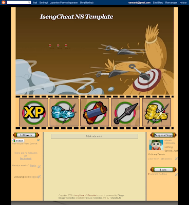 Template Blog IsengCheat Ninja Saga