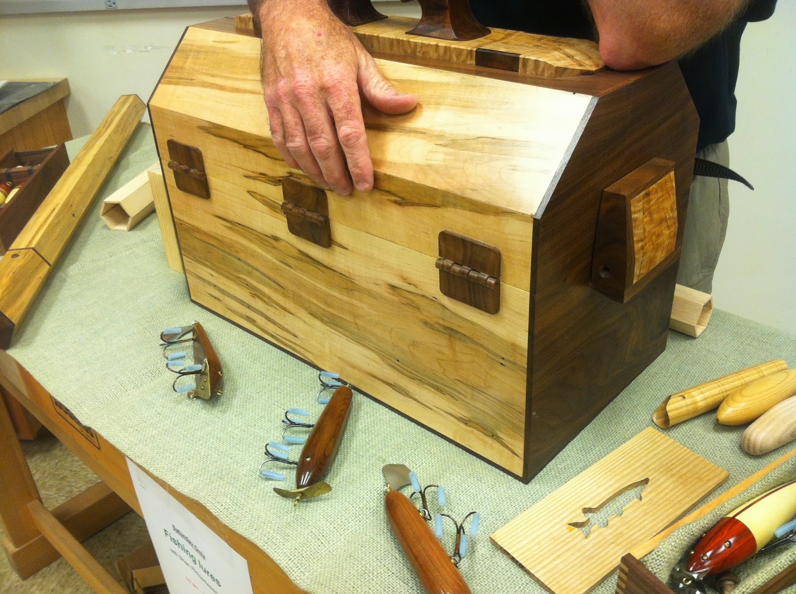 The Suburban Angler WoodCraft Atlanta's Open House Hand Crafted