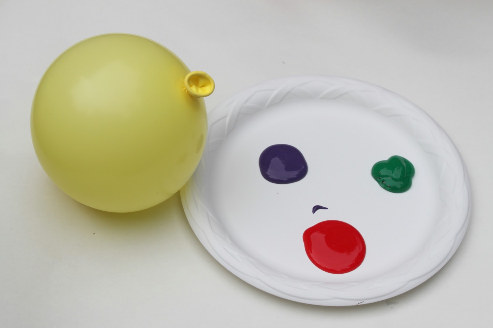 Green Owl Art Balloon Painting