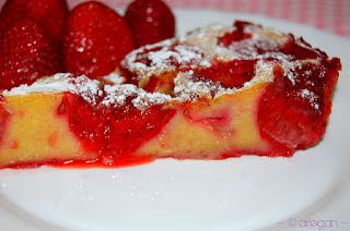 Clafoutis De Fresa Y Vainilla
